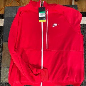 Men's XL Red Nike Zip Up Jacket